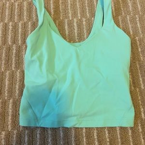 Lululemon align tank with pads wild mint
